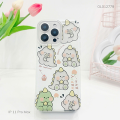 Ốp IP 11 Pro Max dẻo hình Khủng long trong Good Luck