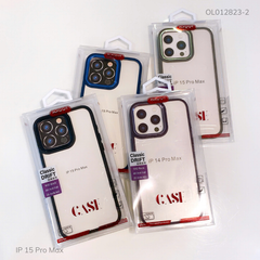 Ốp IP 15 Pro Max Reky lưng trong viền màu