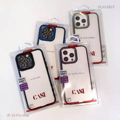 Ốp IP 15 Pro Max Reky lưng trong viền màu