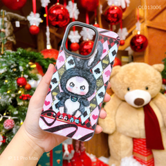 ** Ốp iPhone 11 Pro Max dẻo Baby Three Đen phối viền