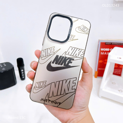 Ốp Redmi 13C nhám bạc lưng Nike