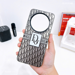 Ốp Redmi 14C nhám bạc lưng Dior