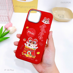 ** Ốp IP 16 Plus dẻo da sần tết PHÚC