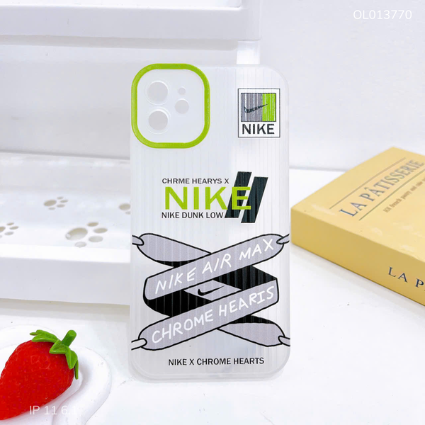 Ốp IP 11 6.1 vân vali nhám Nike