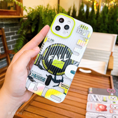 Ốp IP 16 Pro vân vali nhám Fall