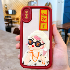 ** Ốp IP 11 6.1 dẻo cô gái nổi Vạn sự như ý