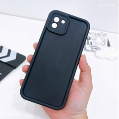 Ốp SS A03 silicon trơn màu viền nổi