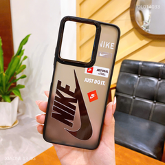 Ốp Xiaomi Redmi 13 lưng nhám Nike Just Do It nút bạc
