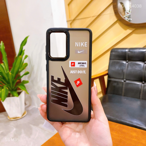 Ốp SS M35 lưng nhám Nike Just Do It nút bạc