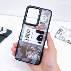 Ốp Xiaomi Redmi Note 12 4G lưng nhám A BATHING APE