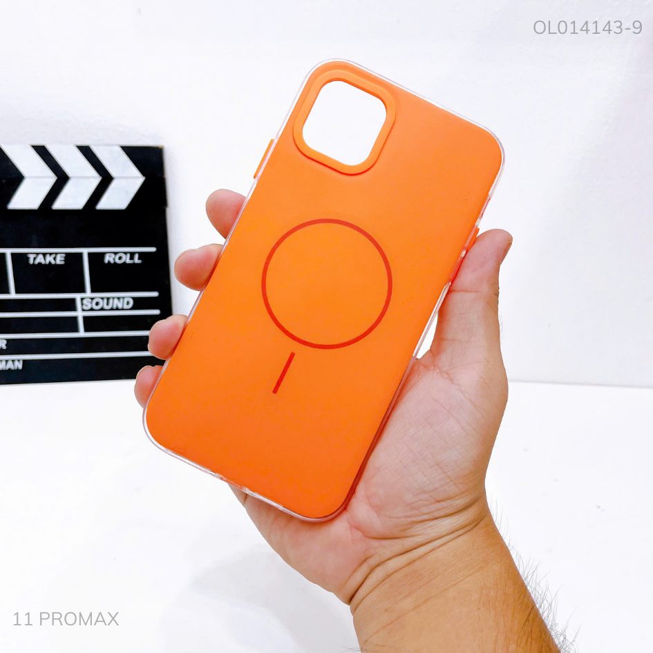 ** Ốp IP 11 Pro Max Likgus silicon magsafe 2 màu viền