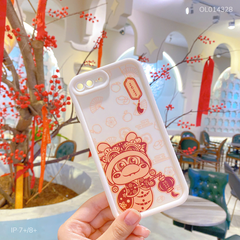 ** Ốp IP 7+/8+ dẻo rắn đội lân nền trắng 2025