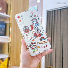 ** Ốp IP Xs Max dẻo rắn lân Get rich nền kem