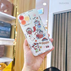 ** Ốp IP 11 Pro Max dẻo rắn lân Get rich nền kem