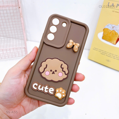 Ốp Oppo A55 4G dẻo sticker nổi