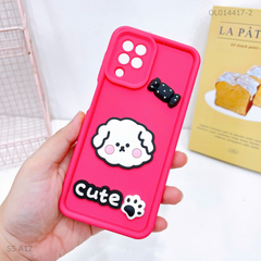 Ốp Samsung A12 dẻo sticker nổi