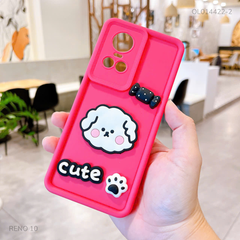 Ốp Reno 10 dẻo sticker nổi
