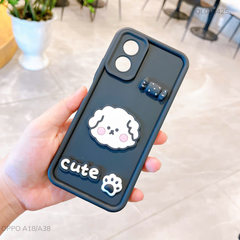 Ốp Oppo A18/A38 dẻo sticker nổi