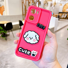 Ốp Oppo A57/A77/A77s dẻo sticker nổi