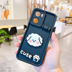 Ốp Oppo A18/A38 dẻo sticker nổi