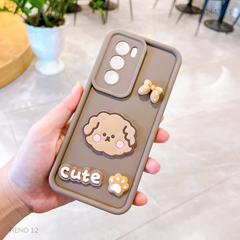 Ốp Reno 12 dẻo sticker nổi