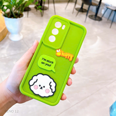 Ốp Reno 12 dẻo sticker nổi