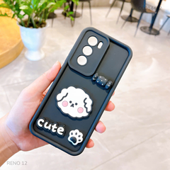 Ốp Reno 12 dẻo sticker nổi