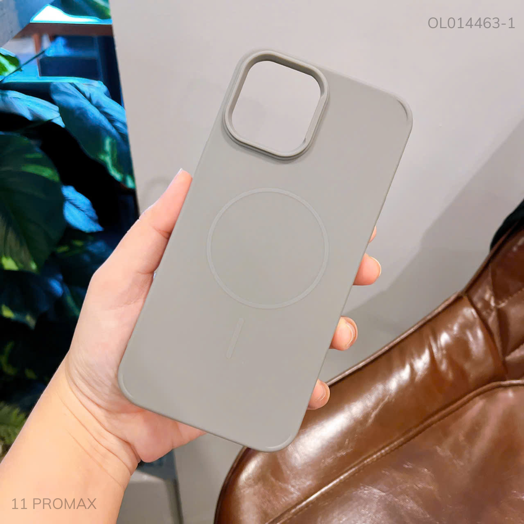 ** Ốp IP 11 Pro Max silicon sạc magsafe nhiều màu