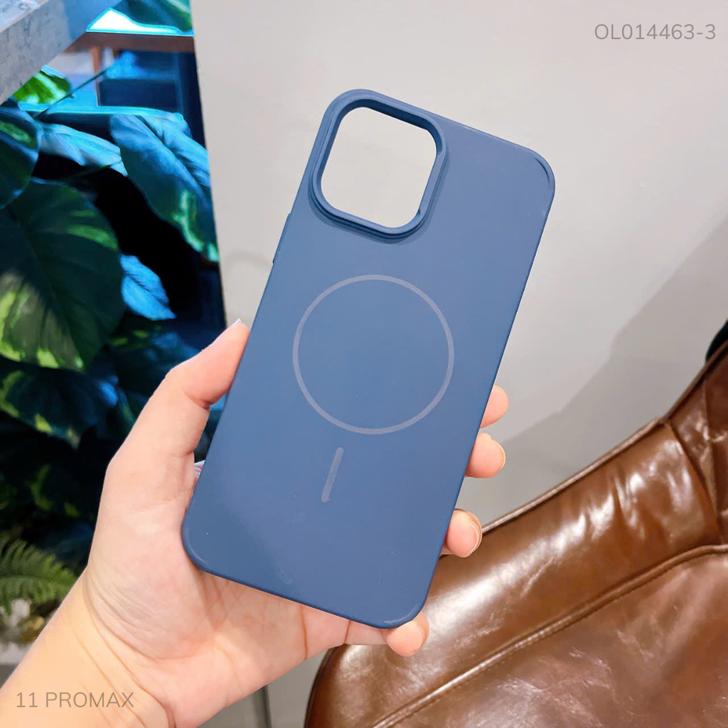 ** Ốp IP 11 Pro Max silicon sạc magsafe nhiều màu
