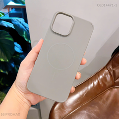 ** Ốp IP 16 Pro Max silicon sạc magsafe nhiều màu