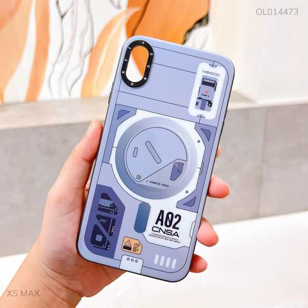 Ốp IP Xs Max lưng cứng hở mạch A02 CNSA