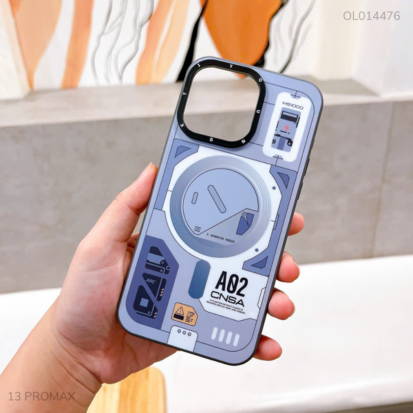 Ốp iPhone 13 Pro Max lưng cứng hở mạch A02 CNSA