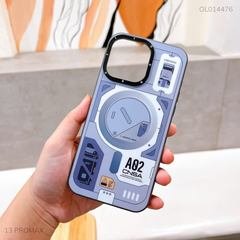 Ốp iPhone 13 Pro Max lưng cứng hở mạch A02 CNSA