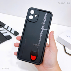 Ốp Samsung A06 dẻo đen Champion