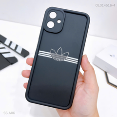 Ốp Samsung A06 dẻo đen Logo Adidas sọc ngang