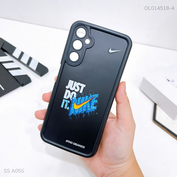 Ốp Samsung A05s dẻo đen Just do it màu