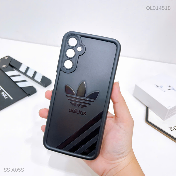 Ốp Samsung A05s dẻo đen Logo Adidas đen