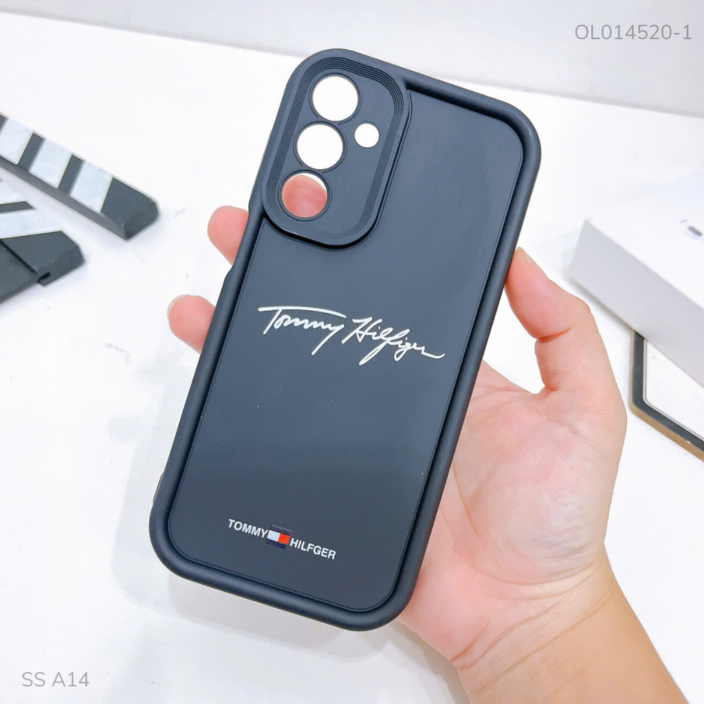 Ốp Samsung A14 dẻo đen Tommy Hilfger