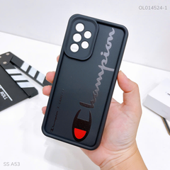 Ốp SS A53 dẻo đen Champion