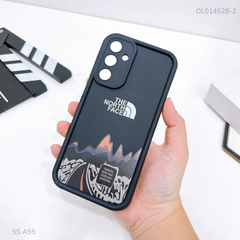 Ốp SS A55 dẻo đen The North Face màu