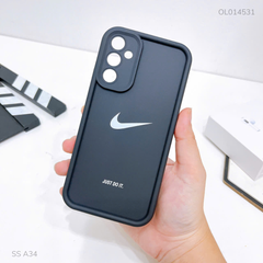 Ốp Samsung A34 dẻo đen logo Nike Just Do It