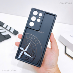 Ốp Samsung S23 Ultra dẻo đen Stone Island