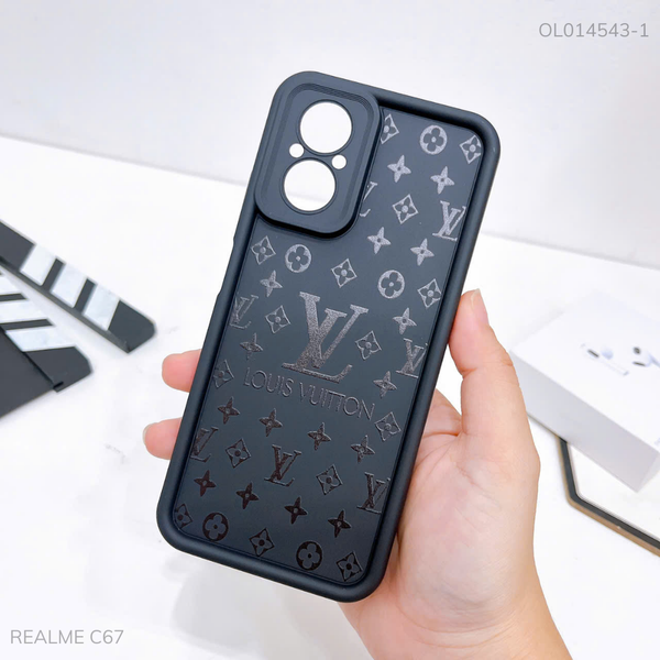 Ốp Realme C67 dẻo đen Louis Vuitton