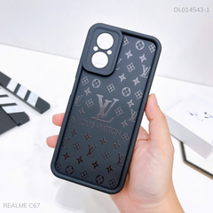 Ốp Realme C67 dẻo đen Louis Vuitton