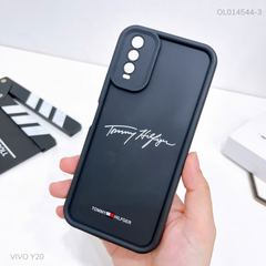 Ốp Vivo Y20 dẻo đen Tommy Hilfger