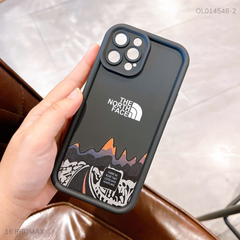 Ốp IP 16 Pro Max dẻo đen The North Face màu