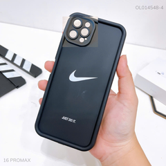 Ốp IP 16 Pro Max dẻo đen Nike Just Do It