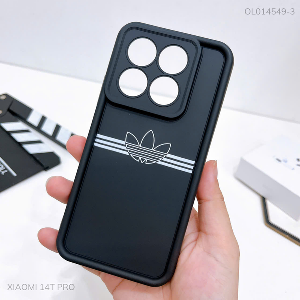 Ốp Xiaomi 14T Pro 5G dẻo đen Adidas sọc ngang