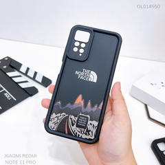 Ốp Xiaomi Redmi Note 11 Pro dẻo đen The North Face màu