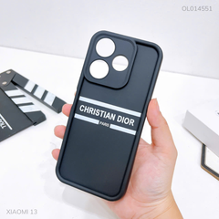 Ốp Xiaomi Redmi 13 dẻo đen Christian Dior